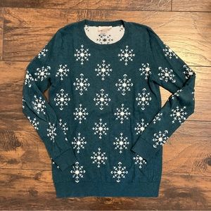 Loft snow flake sweater